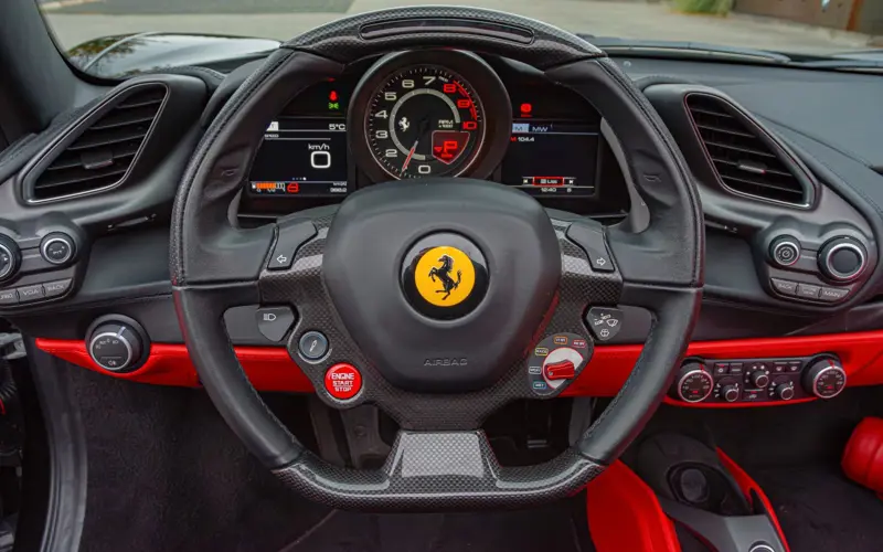 Ferrari 488 Spider * NEW SERVICE * NEW POWER * CAMERA * LEATHER - 96916