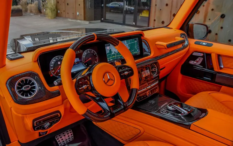 Mercedes-Benz G 800 BRABUS * 800PS * CARBON * HERMES LEDER * SOFORT *  - 146695