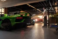Supercar showroom