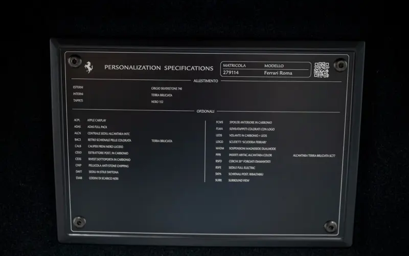 Ferrari Roma * CARBON * F.ADAS * CARPLAY * 360 * MAGNERIDE * EL.SEA - 149470