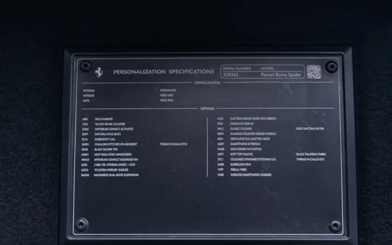 Ferrari Roma Spider * MAGNERIDE * P.DISPLAY * VENTILATION * 360 - 124168