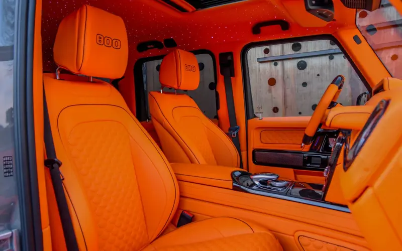 Mercedes-Benz G 800 BRABUS * 800PS * CARBON * HERMES LEDER * SOFORT *  - 146708