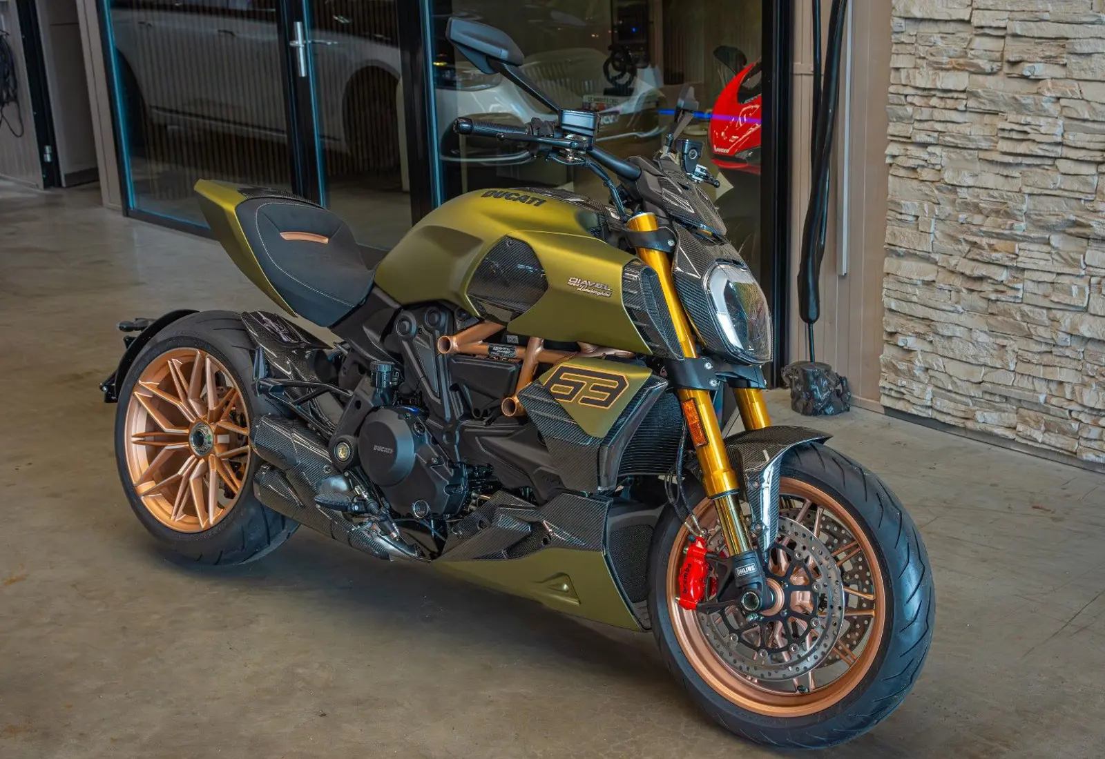 Ducati 1260 S Diavel Lamborghini * 1/630 * SAMMLERSTUCK *  - 112897