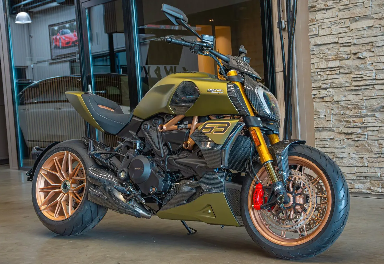 Ducati 1260 S Diavel Lamborghini * 1/630 * SAMMLERSTUCK *  - 112895