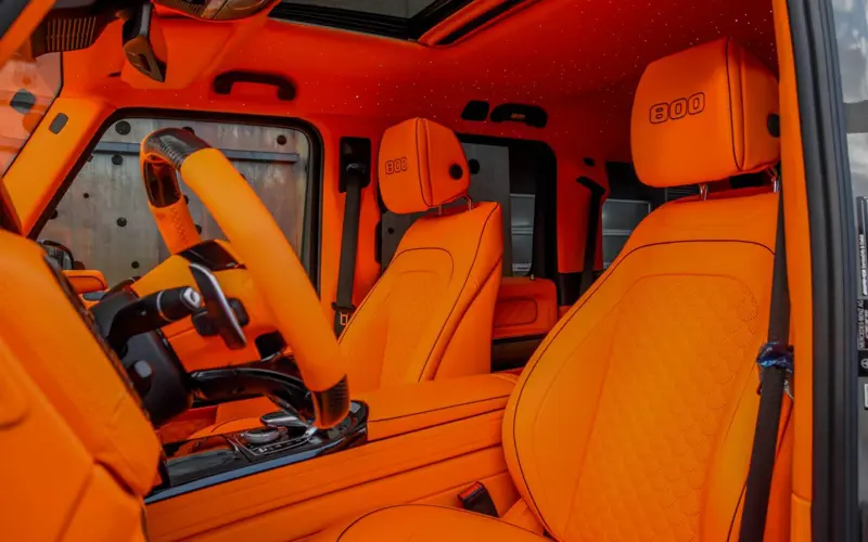 Mercedes-Benz G 800 BRABUS * 800PS * CARBON * HERMES LEDER * SOFORT *  - 146697