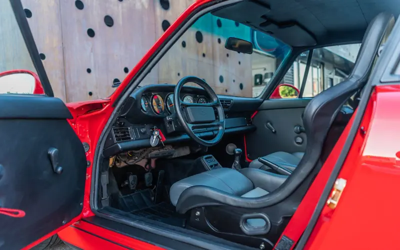 Porsche 964 Carrera RS * 32.500KM * Restauriert * Indisch Rot - 135669