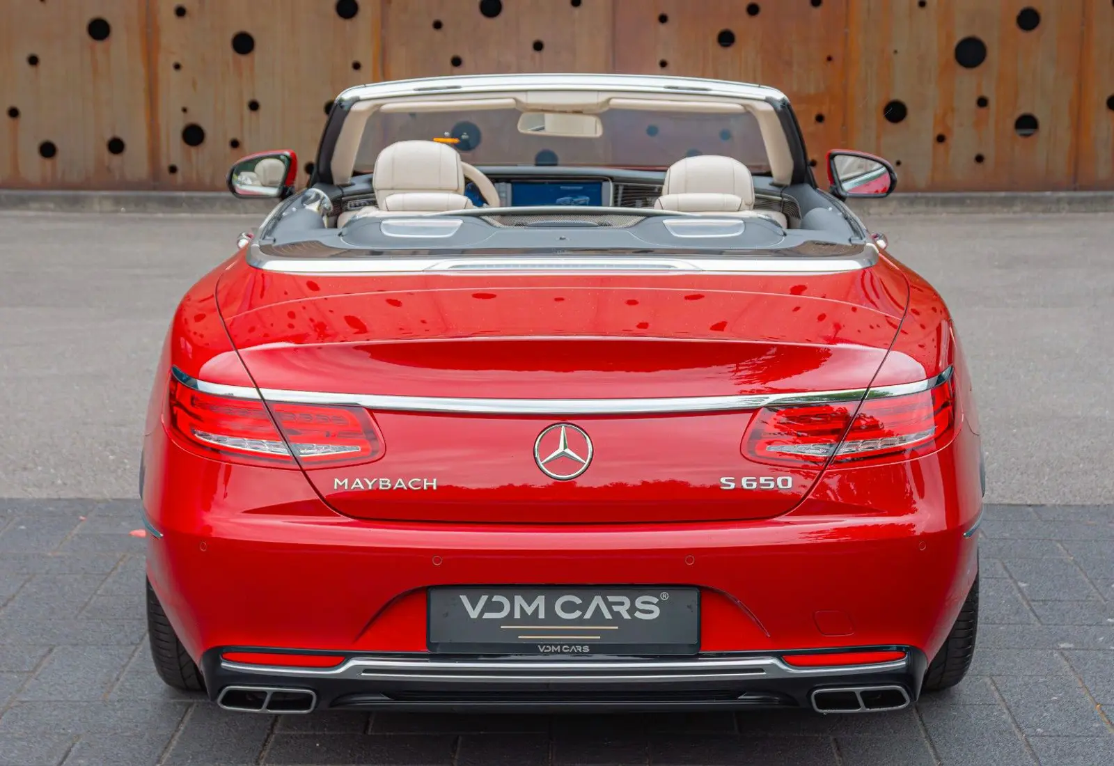 Maybach S 650 Cabriolet * 1 OF 300 Limited * Zirkon Red *  - 118702