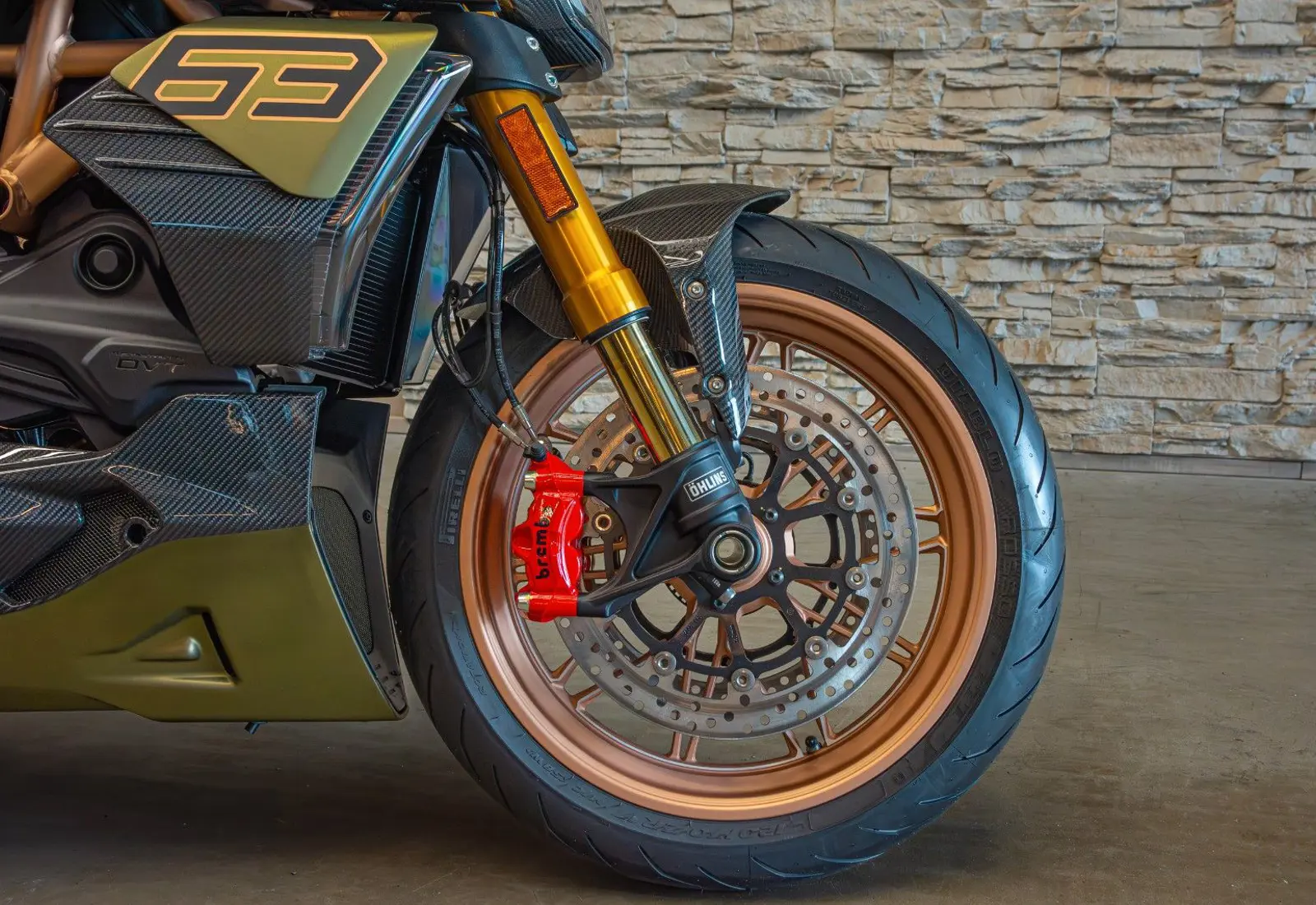 Ducati 1260 S Diavel Lamborghini * 1/630 * SAMMLERSTUCK *  - 112909