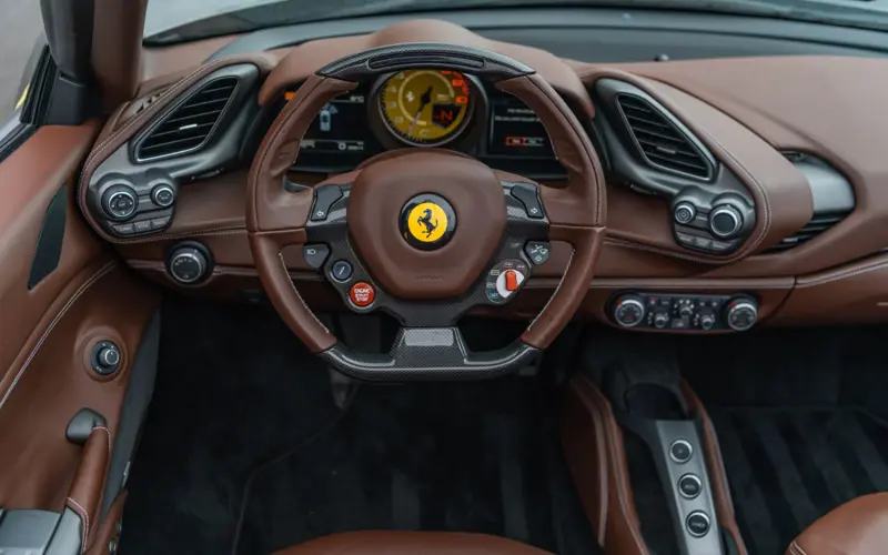 Ferrari 488 Spider HELE * SERVICE NEW * WARRANTY * ELEC.SEAT *  - 138582