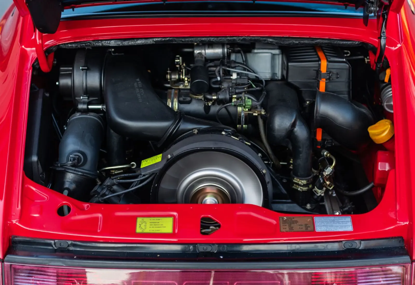 Porsche 964 Carrera RS * 32.500KM * Restauriert * Indisch Rot - 135666